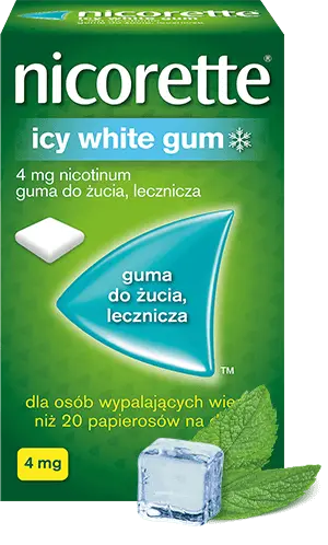 NICORETTE Icy White 4 mg